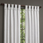 Juego de Cortinas Jaquard Jardena. tapa la luz