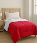 Acolchado Doble Faz Bicolor de Microfibra 2 1/2 Plaza - Image 4