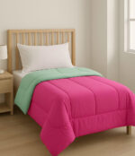 Acolchado Doble Faz Bicolor de Microfibra 2 1/2 Plaza - Image 5