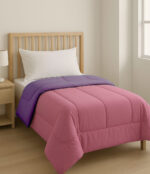 Acolchado Doble Faz Bicolor de Microfibra 2 1/2 Plaza - Image 6