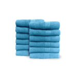 Pack de 12 Toallas Iris de color 450 Gramos
