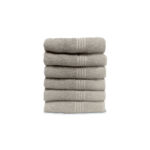 Pack de 6 Toallas Iris de color 450 Gramos