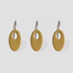 Ganchos de Resina para Cortina de Baño