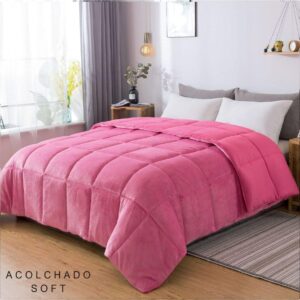 Acolchado Soft Kavanagh Flannel Reversible mas Fundas