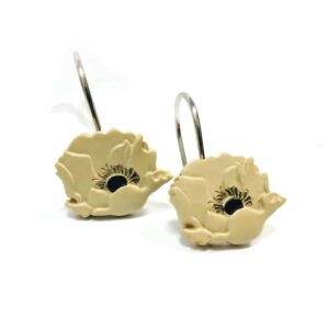 Ganchos de Resina para Cortina de Baño