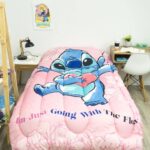 Acolchado Infantil Estampado Spiderman, Princesas, Cars Fast, Stitch, Unicornio, Avengers, Paw Patrol, Marca Piñata