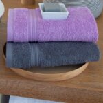 Juego de Toalla y Toallón Arcoiris Tim 500 gramos 100% algodón