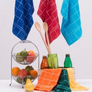 Pack de 12 Repasadores Fantasía Cuadros