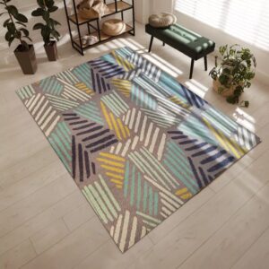 Alfombra Aldeana Estampada Premium 120 X 150 cm