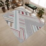 Alfombra Aldeana Estampada Premium 120 X 150 cm