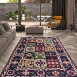 Alfombra Aldeana Estampada Premium 120 X 150 cm