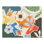 Alfombra Aldeana Estampada Premium 120 X 150 cm