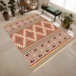 Alfombra Aldeana Estampada Premium 120 X 150 cm
