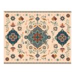 Alfombra Aldeana Estampada Premium 120 X 150 cm