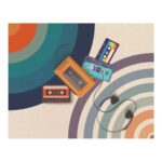 Alfombra Aldeana Estampada Premium Infantil 120 X 150 cm