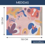Alfombra Aldeana Estampada Premium 120 X 150 cm