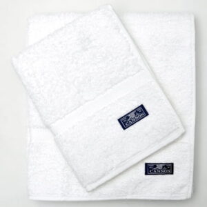 Juego de Toalla y Toallón Cannon Blanco 520 gr