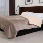 Acolchado Edredon Catana Triple Flannel Con Corderito Abrigada