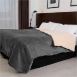 Acolchado Edredon Catana Triple Flannel Con Corderito Abrigada