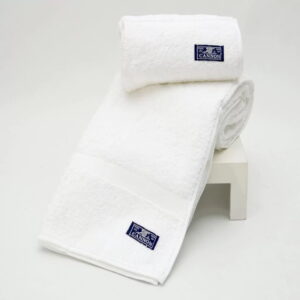 Juego de Toalla y Toallón Cannon Blanco 520 gr