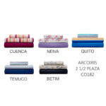 Juego de Sábanas Arcoiris 180 Hilos 100% Algodón