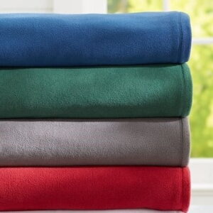 Pack X 10 Frazada Polar Térmica Colores Varios Metroblanc 1 1/2 Plaza