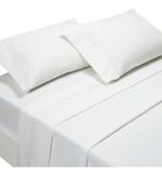 Juego de Sábanas 2 1/2 Plaza Delfín Blanco