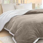 Acolchado Edredón Flannel Con Corderito Kavanagh