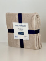 PACK X 10 FRAZADAS 1 1/2 PLAZA - FLANNEL METROBLANC