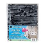 Cortina de Baño Plástica con Ganchos Formas y Colores