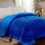 Frazada Flannel Triple Corderito Invierno. Colores Varios