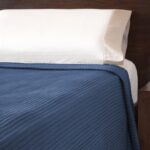 Frazada / Manta Polar Acanalada Emerald