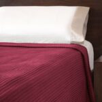 Frazada / Manta Polar Acanalada Emerald