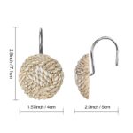 Ganchos para Cortina de Baño Trench