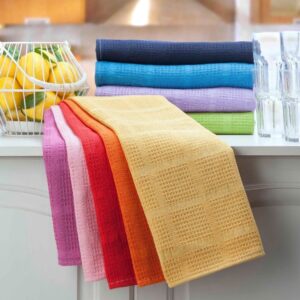 Pack de 12 Repasadores Nido de Abeja Metropolitano 60x50cm