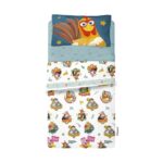 Juego de Sábanas Infantil Piñata 1 1/2 plaza - Moana - Mickey - Harry Potter - Avengers - Minions - La Granja - Baby Yoda - Paw Patrol.