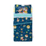 Juego de Sábanas Infantil Piñata 1 1/2 plaza - Moana - Mickey - Harry Potter - Avengers - Minions - La Granja - Baby Yoda - Paw Patrol.