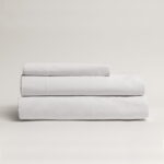 Juego de Sábanas Blancas Percal de 180 hilos 50% Algodón - 50% poliéster
