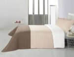 Cubrecama Quilt Tricolor con Fundas Kavanagh