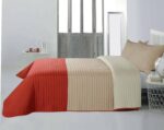Cubrecama Quilt Tricolor con Fundas Kavanagh