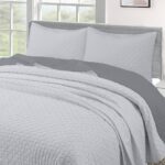 Cubrecama Quilt Bicolor con Fundas Kavanagh