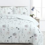 Cubrecama Quilt Estampado con Fundas