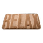 Alfombra de baño microfibra 43 x 61 cm relax