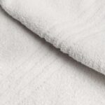 Pack de 12 Juegos de Toalla y Toallón Blanco Iris Hotel 450gr