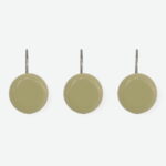 Ganchos de Resina para Cortina de Baño