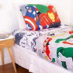 Juego de Sábanas Infantil Piñata 1 1/2 plaza - Moana - Mickey - Harry Potter - Avengers - Minions - La Granja - Baby Yoda - Paw Patrol.