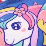 Poncho Infantil Piñata, Sirenita, Spider Man, Unicornio, Paw Patrol, Batman, Moana