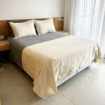 Pie de Cama con Fundas de Almohadòn, Percal 144 hilos