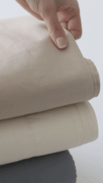 Juego de Sábanas Lisas de Color. Metroblanc 144 Hilos