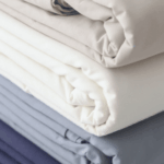 Juego de Sábanas Lisas de Color. Metroblanc 144 Hilos